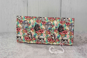 Floral Wars Wallet - Pastel