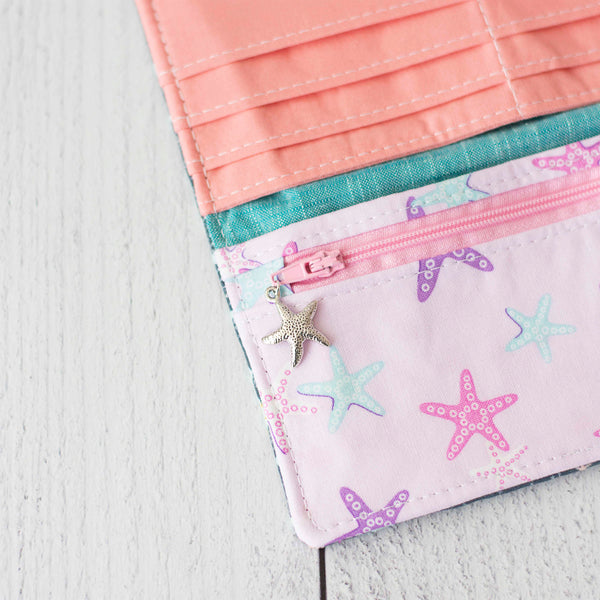 Oh The Hue Manatee Wallet - custom order for Ashley Furtado