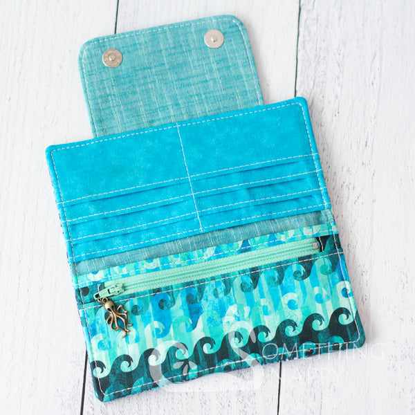 Tangled Tentacles (Aqua) Wallet