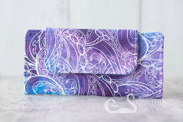 Tangled Tentacles (Blue & Purple) Wallet