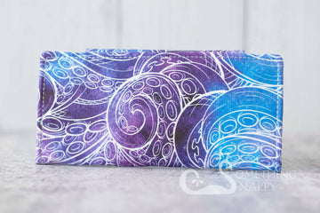 Tangled Tentacles (Blue & Purple) Wallet