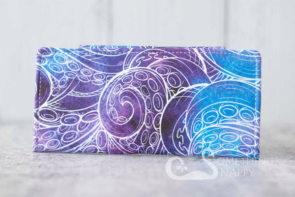 Tangled Tentacles (Blue & Purple) Wallet