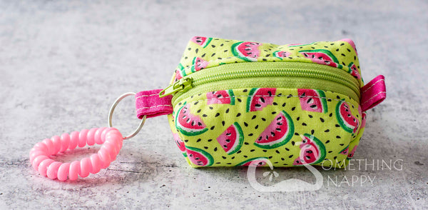 "Down By The Bay" Watermelon Cash & Carry Micro Bag