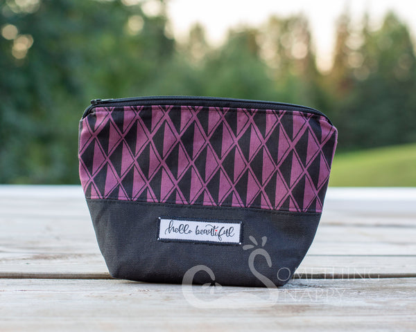 Hello Beautiful Cosmetic Bag - Mermaid Size