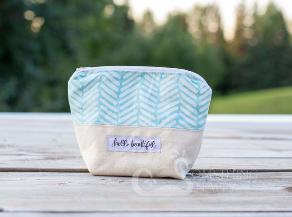 Hello Beautiful Cosmetic Bag - Pixie Size