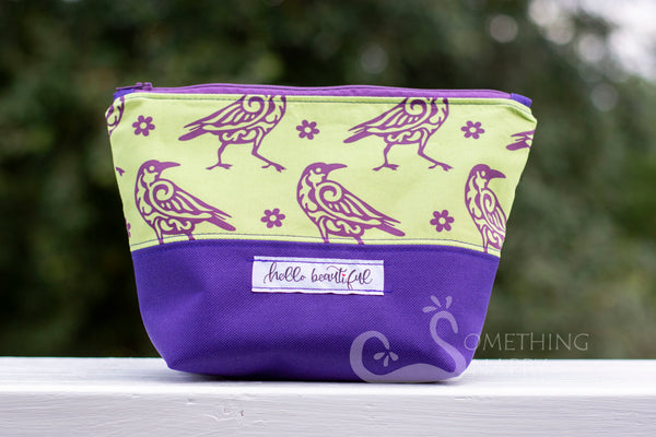 Hello Beautiful Cosmetic Bag - Dragon Size