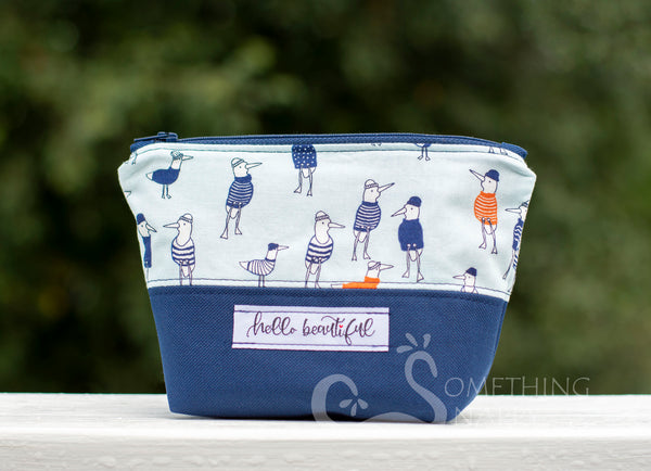 Hello Beautiful Cosmetic Bag - Pixie Size