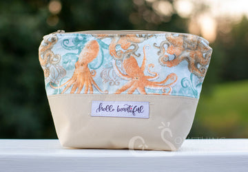Hello Beautiful Cosmetic Bag - Mermaid Size