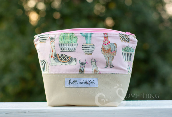 Hello Beautiful Cosmetic Bag - Dragon Size