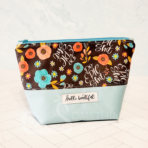 Hello Beautiful Cosmetic Bag - Dragon Size