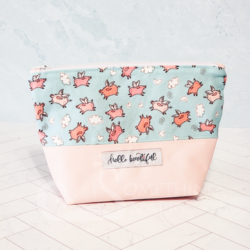 Hello Beautiful Cosmetic Bag - Dragon Size