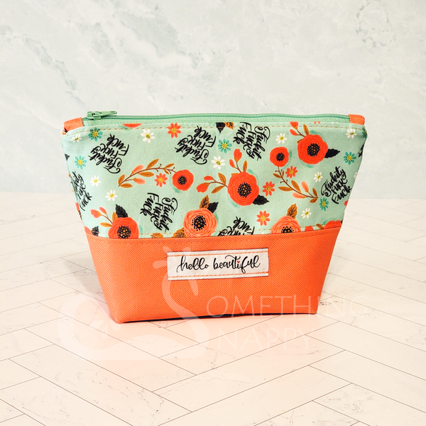 Hello Beautiful Cosmetic Bag - Mermaid Size