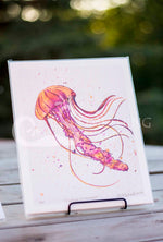Medusa Amanacer Jellyfish Giclee Prints