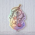 "Mermaid Soul" Holographic die-cut stickers