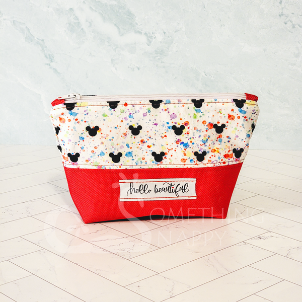 Hello Beautiful Cosmetic Bag - Pixie Size