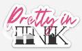 Pretty in Ink die-cut stickers