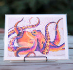 Pulpo Puesta de Sol Octopus Giclee Prints