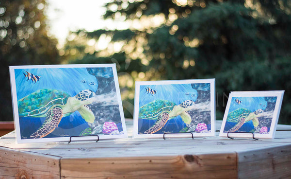 Rapture Sea Turtle Ocean Giclee prints