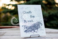 Raven hand-pulled screen print