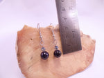 Blue Goldstone and Swarovski Crystal Earrings