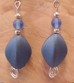 Blue Mermaid Earrings