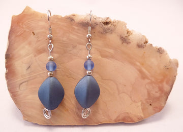 Blue Mermaid Earrings