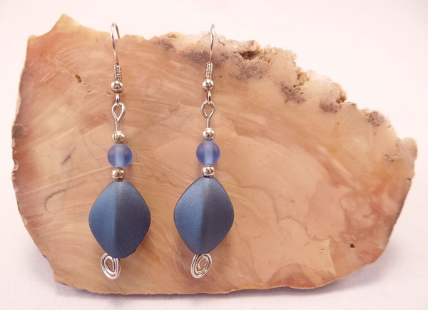 Blue Mermaid Earrings