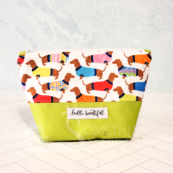 Hello Beautiful Cosmetic Bag - Dragon Size