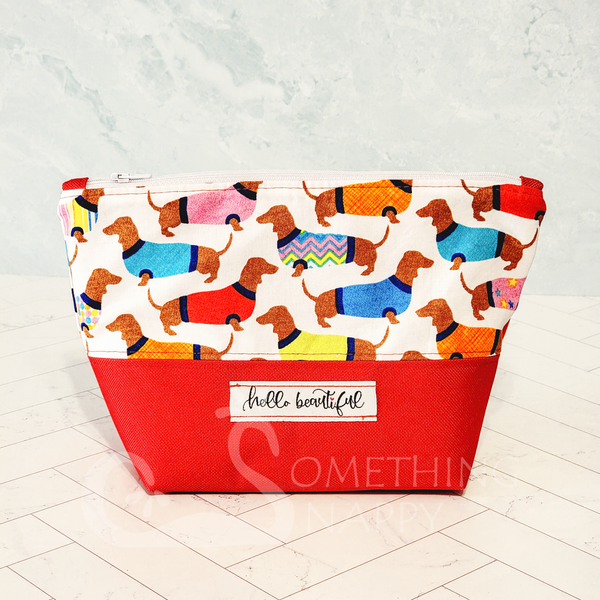 Hello Beautiful Cosmetic Bag - Dragon Size