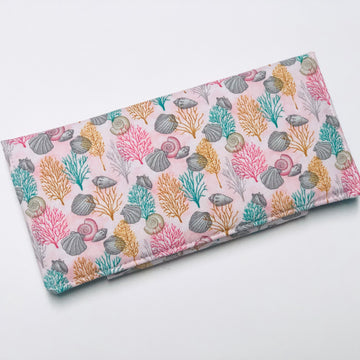 Seashells by the sea shore wallet