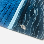 Navy Batik Raven Wallet